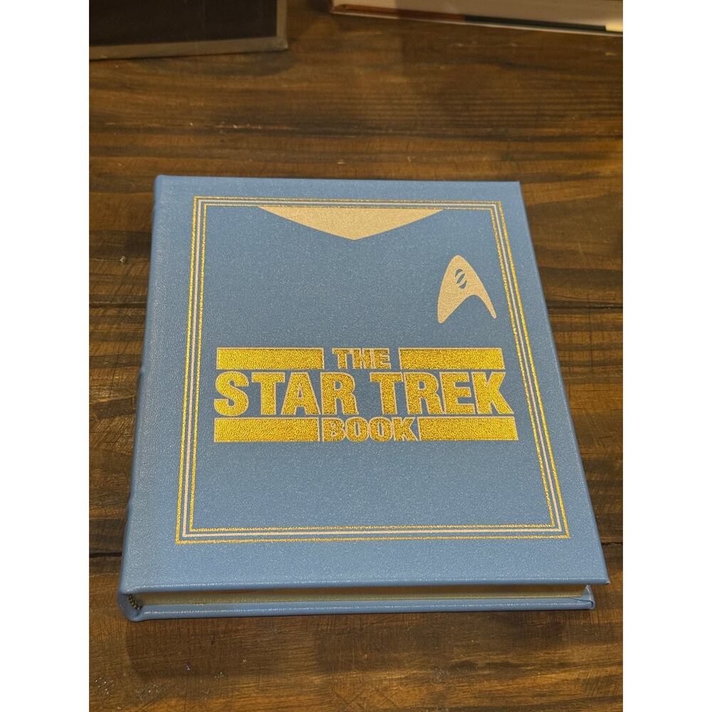 Easton Press Leather-Bound 2021 The Star Trek Book New Edition Paul Ruditis